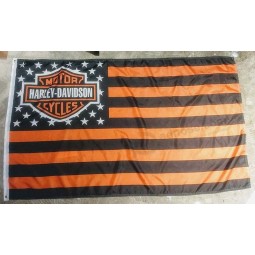 Sternenbanner Harley Davidson Flagge