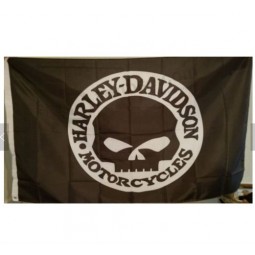 China produziert Harley Davidson Flagge mit 2 Ösen für Banner