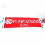 PET hand roll up banner retractable scrolling banner