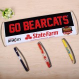 aangepaste logo PET scrolling intrekbare ventilator juichende banner