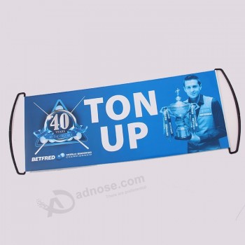 Impresión personalizada desplazamiento mano roll up banner