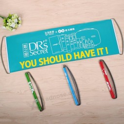 Custom Hand Retractable Banner Fanbana Fan Banner