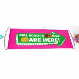 Werbung Hand Roll-up einziehbare rollende Hand Scroll Banner
