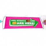 reclame uit de hand oprolbare intrekbare rollende hand scroll banner