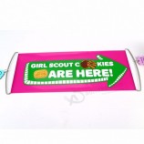 snelle levering 24x27cm PET flex handbanner