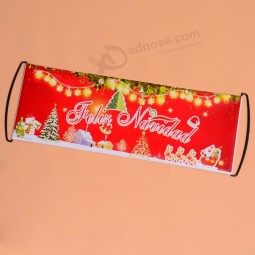 Custom Design Jubel Fan PET einziehbare Scrolling Hand Banner