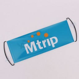 Top sale hand held logo scroll banner