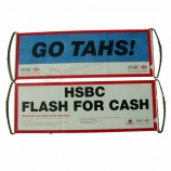 PVC flex banner, ventilator juichende banner, hand-held scroll banner