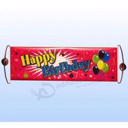 gedruckte Kuwait Nationalfeiertag Hand Scroll Flagge Banner Kunststoff Aufkleber Kuwait Flagge