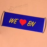 PET roll fan producthand gehouden rollende banner