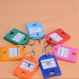 Multicolour Key Card Luggage Tag Keychain Key Chain