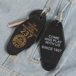 Key Tag with keychain hotel room number for sale