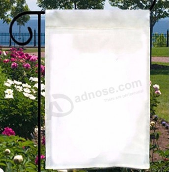 2019 heißer verkauf hohe qualität kein moq großhandel gartendekoration 12 '' x 18 '' sublimation druck sonnenschirm stoff leer garten flagge