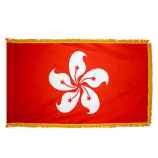 Polyester Hong Kong tassel flag pennant for hanging