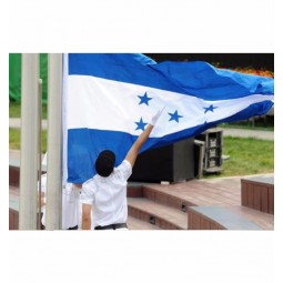 Promocional al aire libre personalizado banderas grandes honduras bandera nacional 90 * 150 cm