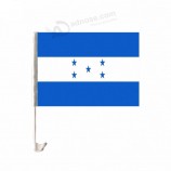 Custom printing polyester Honduras car window flag