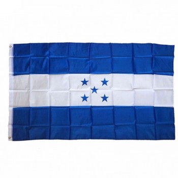 100% poliéster pantalla al por mayor de alta calidad honduras bandera del país