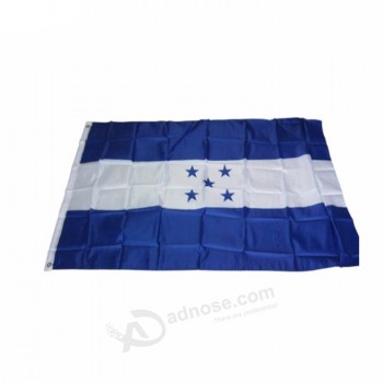 aangepaste 3x5ft polyester decoratie honduras vlag