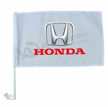 bandeira feita malha da janela de carro do logotipo de honda do poliéster para anunciar