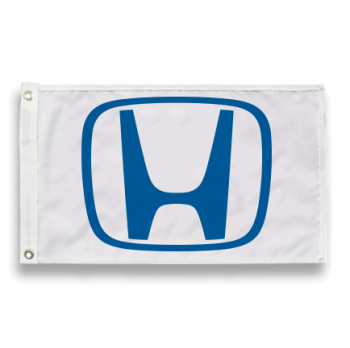 Bandeira de poliéster de loja de carro honda banner de publicidade