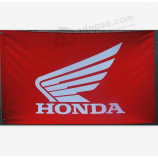 kundenspezifisches Drucken 3x5ft Polyester Honda-Flaggenfahne