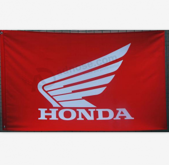 High Quality Honda advertising flag banners with grommet