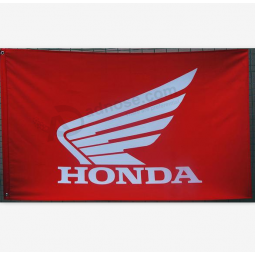 high quality honda advertising flag banners with grommet
