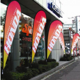 polyester teardrop honda werbung flagge fabrik