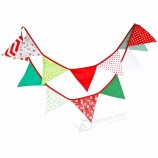 Doppelseitendruckdreieck-Schnurflaggen, die Flagge der Wimpelflagge hängen