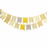 Stoff Girlande Girlande für Hochzeit Geburtstag Baby-Dusche