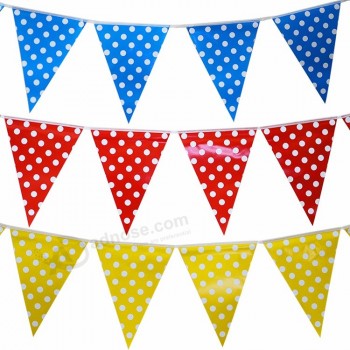 Hot Selling Cheap Paper Pennant Party Bunting Flags