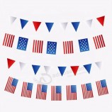 Outdoor-Dekoration Festival Mini amerikanische Flagge Ammer