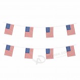 hanging bunting string flag polyester Bar party events decorations country flags