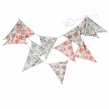 colorful triangle bunting flag custom design banners