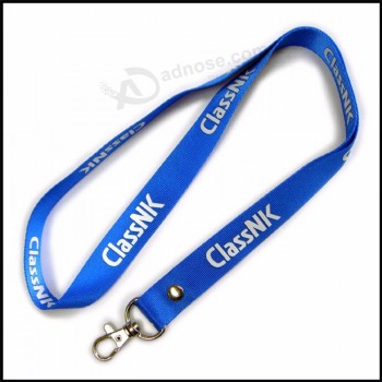 beste gedruckte Logo hohe GSM Nylon Abzeichen Halter Lanyard für Krankenhaus