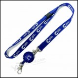cordino personalizzato porta-badge con nome / carta d'identità in PVC a scomparsa con porta badge