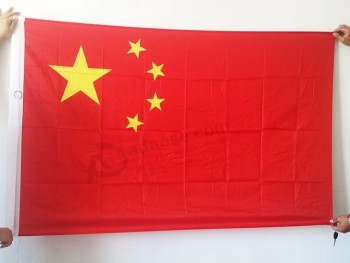 Flagge China 3ft * 5ft 90 * 150cm Bandera Polyester fliegen