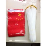 wholesale 100pcs/lot 14 * 21 cm hand wave flags car flag chinese flag of ecuador banner