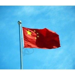 Großhandel 100d Polyester China Nationalflaggen Banner 60x100cm / 90x150cm / 120x200cm / 150x250cm / 180x300cm