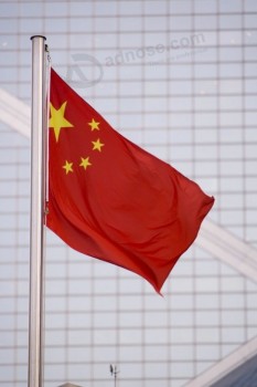 fabricante chino por mayor personalizado buena bandera nacional china