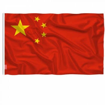 Großhandel 90 x 150 cm China Flagge neue hängende chinesische Nationalflagge Banner indoor outdoor home Dekoration
