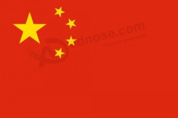 оптом пользовательские дешевые национальный китайский флаг китай