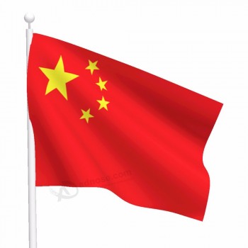 Горячие продажи 3x5ft большая цифровая печать национальные флаги разных стран полиэстер китай флаг