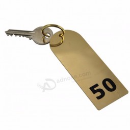 metal Tag maker design your Own style brass blank Key Tag