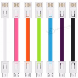 Keychain USB Cable For iphone Cable Micro USB Type C USB C Cable For Samsung S8 S9 usb Charging Data Cord Bracelet cable