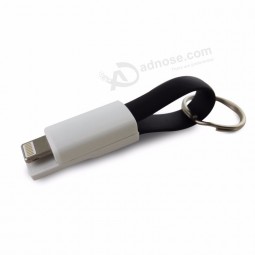 Custom colorful Phone Magnetic Keychain Usb Fast Charging Data Cable with best price