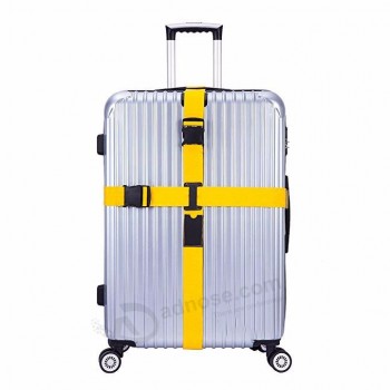 Novos cintos de mala elegantes para viagem, etiquetas longas para bagagem