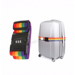 travel accessories security suitcase packing belt New arrive password lock adjustable luggage straps
