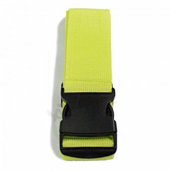 cinturón ajustable duradero al por mayor para correa de equipaje con hebilla correa de cinturón de equipaje con bandas de asa