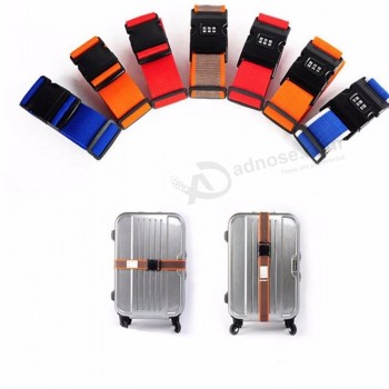 cinturón de equipaje de viaje ajustable de alta resistencia / correa de equipaje a medida